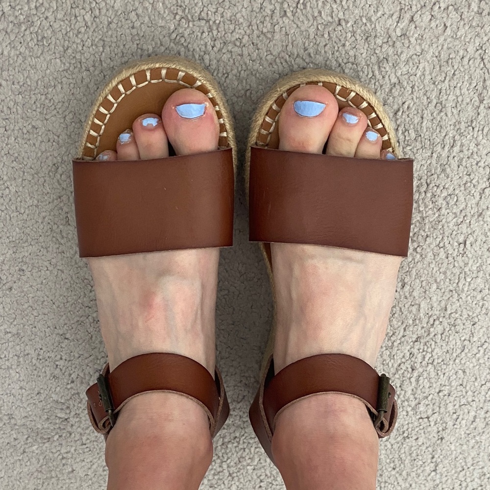 Brown Leather Sandals